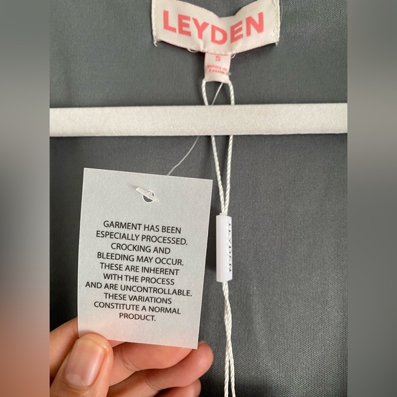 LEYDEN Crushed Velvet Mini Dress. Size Small - Picture 10 of 16